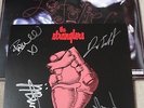 THE STRANGLERS - LA FOLIE DOUBLE BLACK & PINK LTD LP VINYL RECORD & SIGNED PRINT