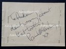 Fantastic PAUL McCARTNEY autograph signed 1960s The Beatles