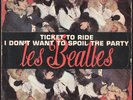 LES BEATLES - Jukebox - Ticket to Ride - 1965 France SP 45 tours