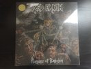 NEW SEALED ICED EARTH PLAGUES OF BABYLON GOLD VINYL 10'' BOXSET LP