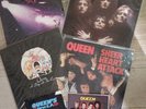 4 x Queen Vinyl LPs - A Day At The Races / Queen / Queen 2  / Sheer Heart Attack