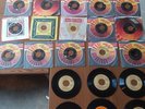 EXC. 26 DOLLY PARTON TOP HITS FROM COLLECTOR W.SLEEVES-LOT 45S SEE PHOTOS