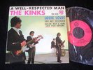 THE KINKS/A WELL RESPECTED MAN/PYE REC/FRENCH EP 7