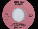 Power Pop 45 SONIC TONIC Justines' Bizzare SONIC TONIC VG+ HEAR