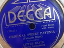 LITTLE DAVID ALEXANDER DECCA 7211 BLUES 78 RPM E-
