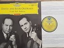 DGG 138 714 LARGE TULIP RED   DAVID & IGOR OISTRAKH Bach Beethoven Vivaldi NM NM