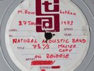 NATURAL ACOUSTIC BAND Reel To Reel Master Tape LIVE BRADFORD UNI '73 ACID FOLK