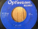 JOE JAMA My Life 45 on Optimum chicano northern soul original grail  HEAR