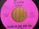 THE PLAYBOYS Falling In Love With You 45 on Satin KILLER Texas chicano soul HEAR