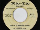 Northern Soul 45 - Fantastic Four - Live Up To What She Thinks - Ric-Tic - mp3