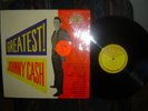RARE-JOHNNY CASH-Greatest on original Sun Label-1959-SLP-1240 in shrink-FLAWLESS