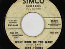 Northern Soul 45 - Gene Toones - What More Do You Want - Simco - mp3