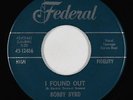 Northern Soul 45 - Bobby Byrd - I Found Out - Federal - VG+ mp3 - no strings