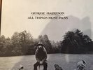 GEORGE HARRISON - ALL THINGS MUST PASS 3 LP-BOX 1970 + POSTER