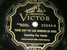 Carolina Tar Heels Victor 20544 78 RPM record rural country 1927 original sleeve