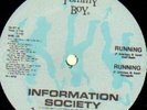 Information Society Running Vinyl Single 12inch NEAR MINT Tommy Boy Music