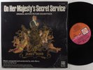 ON HER MAJESTY'S SECRET SERVICE JAMES BOND John Barry UNITED ARTISTS LP VG++/NM