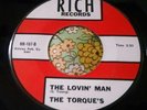 Obscure '66 Oklahoma Garage 45 The Torque's The Lovin' Man / I Wanna Know HEAR