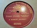 MARCEL JOURNET-ERNANI INFELICE GRAMOPHONE MONARCH 052093