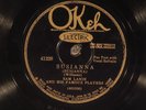 78 RPM - Sam Lanin & His Famous Players, Okeh 41228, EE+ Jazz - Rare Bing Crosby