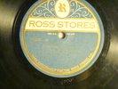 78 : RARE LABEL -ROSS STORES - 11265-MILITARY BAND-CORONATION MARCH/ AIDA MARCH
