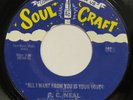 C.C. NEAL All I Want From You is Your Love SOUL CRAFT 45 modern soul NM 7” HEAR
