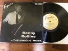 RARE UK ESQUIRE 10'' LP - SONNY ROLLINS AND THELONIOUS MONK