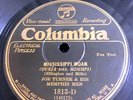 Rare Joe Turner & His Memphis Men on Columbia 78 1813-D, Mississippi Moan, E-
