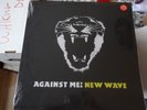 Against Me   New Wave LP vinyl record colored yellow/black split SEALED