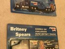 **2 BRITNEY SPEARS PEPSI RARE GERMAN COLLECTORS TRUCKS EXCELLENT CONDITION**