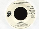 THE ROLLING STONES Angie on Rolling Stones Records Mono Stereo Promo 45
