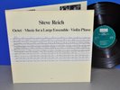 Steve Reich Octet Music for a large Ensemble Violin Phase D '80 ECM Vinyl LP