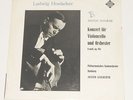 Ludwig Hoelscher - Cello - LP - DVORAK - Cello Concerto - Telefunken SLT 43 009