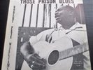 Robert Pete Williams - Those Prison Blues - Folk Lyric US  1st Press LP