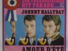 Johnny Hallyday 45 tours Amour d'été Pressage Allemand
