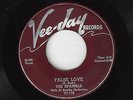 ?SPANIELS False Love/Do You Really? Vee Jay 178 R&B DOO WOP 45RPM?