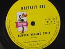 MAJORITY ONE: Rainbow Rocking Chair / Feed Back 45 (Brazil, '72, 33rpm)