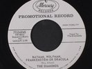 DIAMONDS: Walkin' The Stroll / Batman, Wolfman, Frankenstein Or Dracula 45 (dj)