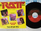 RATT WANTED MAN ATLANTIC P-1909 Japan VINYL 7