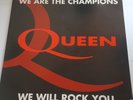 QUEEN ''WE ARE THE CHAMPIONS / WWRY '' FRENCH PROMO 12''. 50 COPIES ONLY