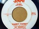 SHONDELLS 45 Hanky Panky / Thunderbolt SNAP 1966 Garage Rock strong VG+  d 1747