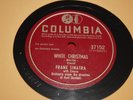 Frank Sinatra Columbia 37152 White Christmas Jingle Bells 78 RPM 1946 Shellac VG