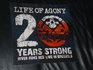 LIFE OF AGONY  20 Years Strong River Runs Red Live In Brussels 2LP  white Vinyl