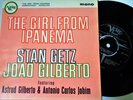 STAN GETZ & ASTRUD GILBERTO Ep VINYL 45 Verve 1964 Girl From Ipanema Latin Jazz