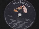 Glenn Miller – 78 rpm RCA Victor 420-0044: Juke Box Saturday Night E-