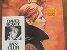 David Bowie Low RCA 1st Press original LP 1977 FAN-CLUB Flyer STICKER & Insert