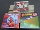 NAPALM 1986 Combat Boot Camp EP & 1989 Cruel Tranquility 1990 Zero To Black LPs