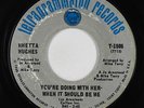 Crossover Soul Funk 45 - Rhetta Hughes - You're Doing With Her - Tetragrammaton