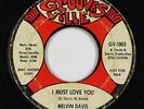 Northern Soul 45 - Melvin Davis - I Must Love You - Groovesville - mp3