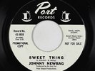 Northern Soul 45 - Johnny Newbag - Sweet Thing/Little Samson - Port - VG+ mp3
